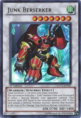 Junk Berserker [EXVC-EN037] Ultra Rare | Odin's Place