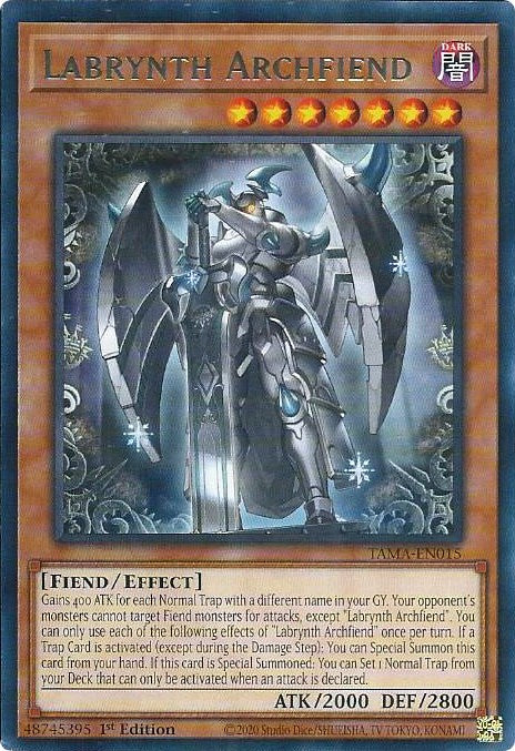 Labrynth Archfiend [TAMA-EN015] Rare | Odin's Place