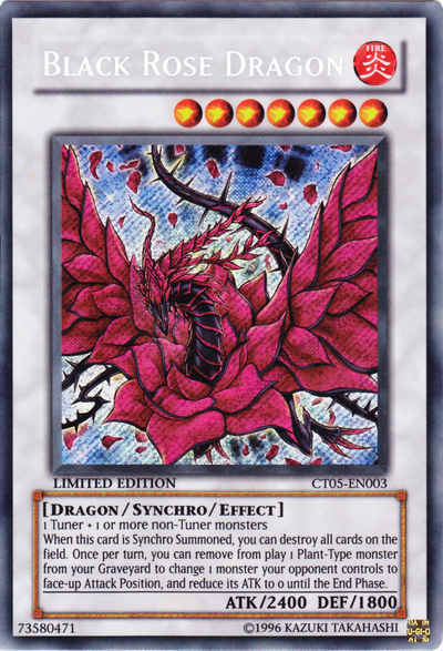Black Rose Dragon [CT05-EN003] Secret Rare | Odin's Place