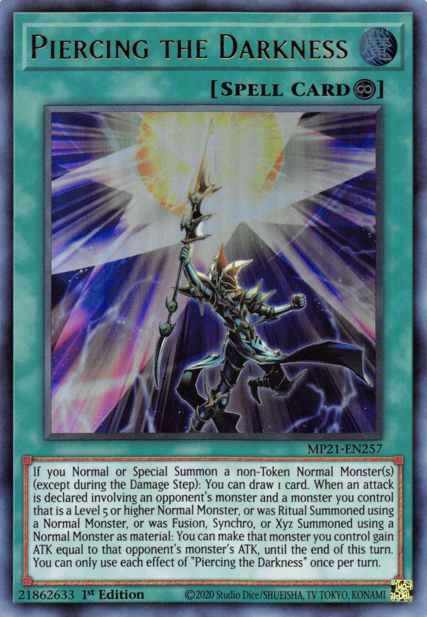 Piercing the Darkness [MP21-EN257] Ultra Rare | Odin's Place