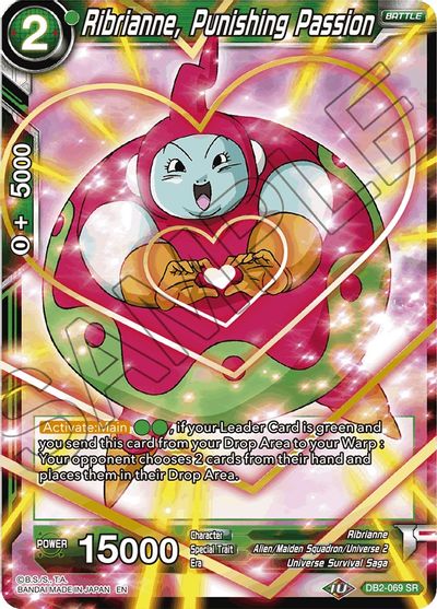 Ribrianne, Punishing Passion (Reprint) (DB2-069) [Battle Evolution Booster] | Odin's Place