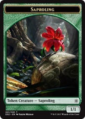 Saproling // Treasure (010) Double-Sided Token [Explorers of Ixalan Tokens] | Odin's Place