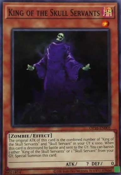 King of the Skull Servants [OP16-EN005] Super Rare | Odin's Place