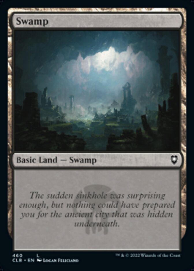 Swamp (460) [Commander Legends: Battle for Baldur's Gate] | Odin's Place