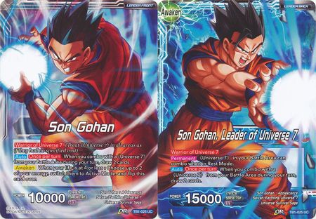 Son Gohan // Son Gohan, Leader of Universe 7 (TB1-025) [The Tournament of Power] | Odin's Place