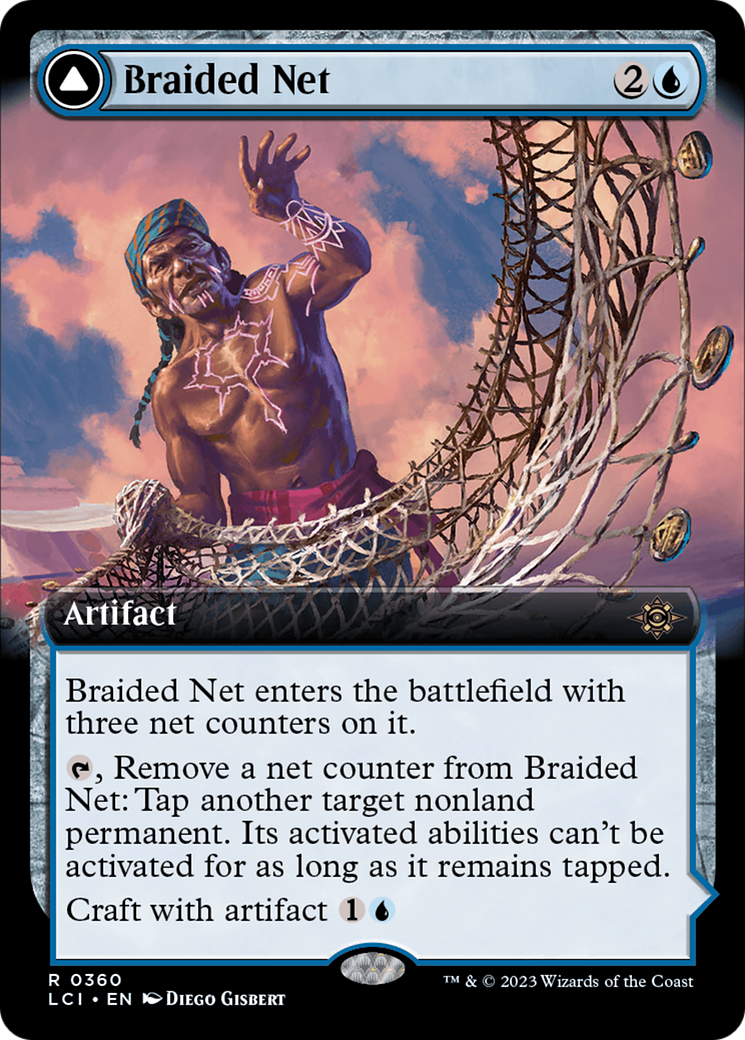 Braided Net // Braided Quipu (Extended Art) [The Lost Caverns of Ixalan] | Odin's Place