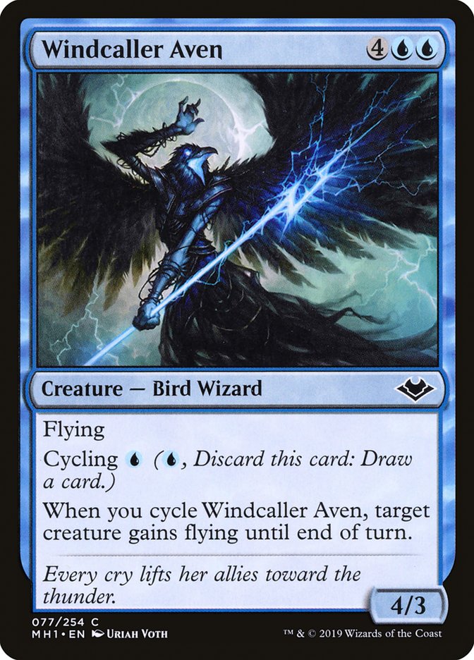 Windcaller Aven (77) [Modern Horizons] | Odin's Place