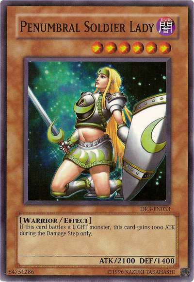 Penumbral Soldier Lady [DR3-EN033] Super Rare | Odin's Place