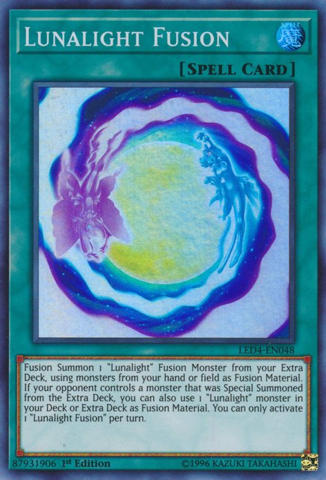Lunalight Fusion [LED4-EN048] Super Rare | Odin's Place