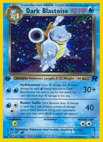 Dark Blastoise 1st Edition Set | Odin's Place