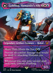 Goldbug, Humanity's Ally // Goldbug, Scrappy Scout (Shattered Glass) [Transformers] | Odin's Place