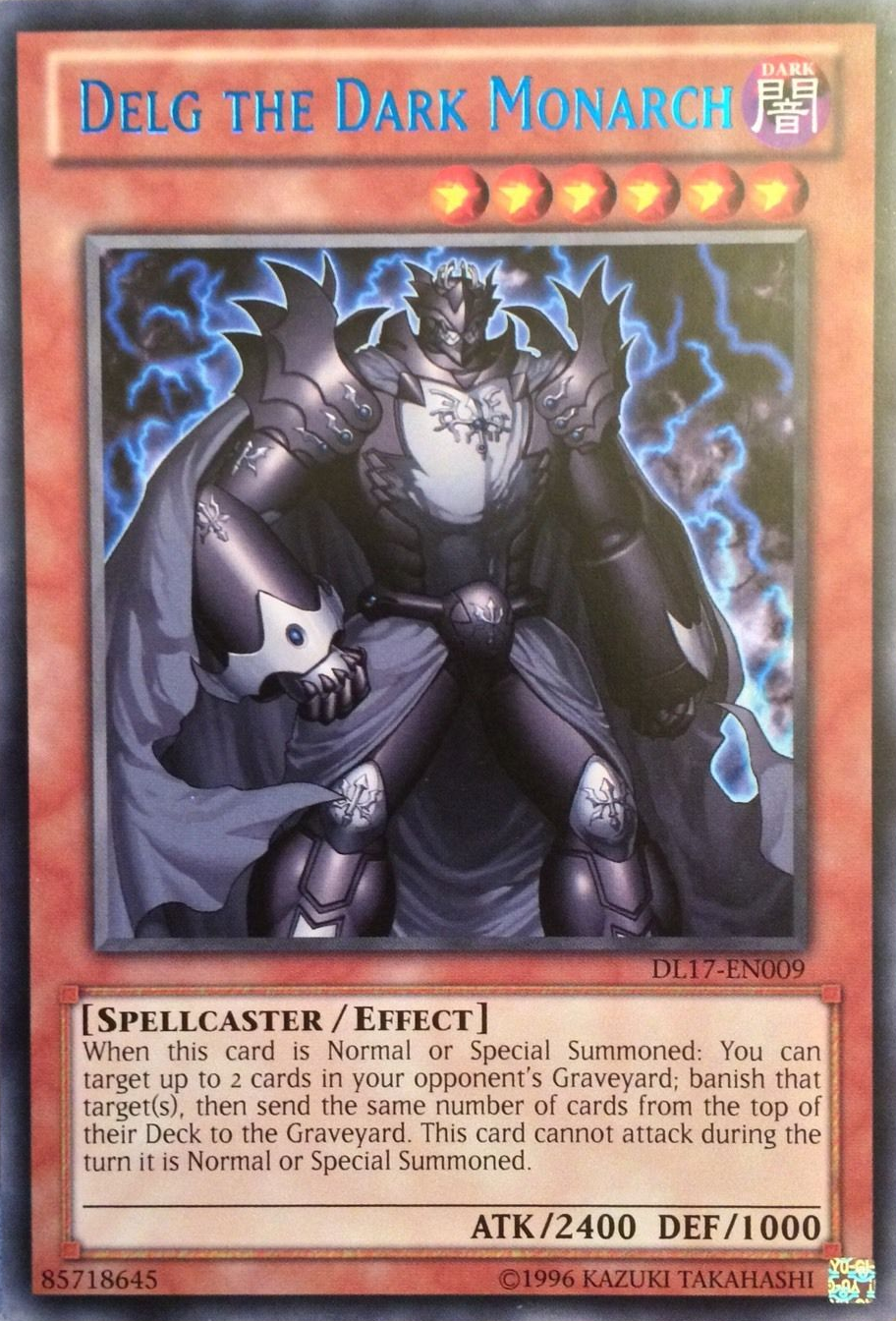 Delg the Dark Monarch (Blue) [DL17-EN009] Rare | Odin's Place