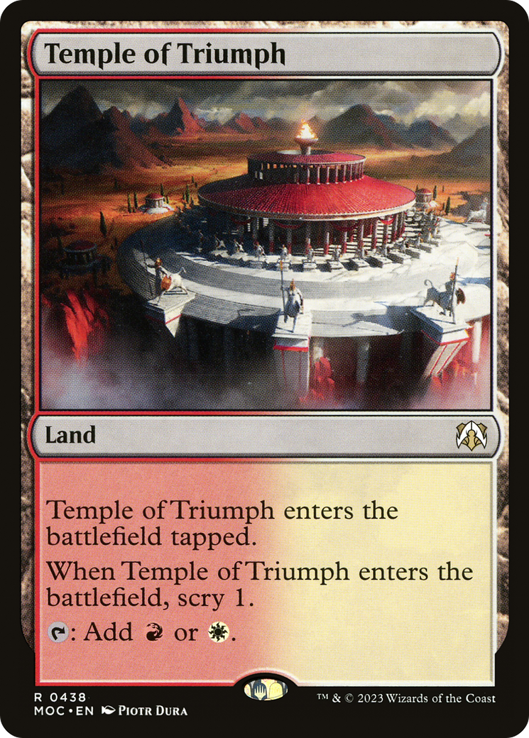 Temple of Triumph [March of the Machine Commander] | Odin's Place