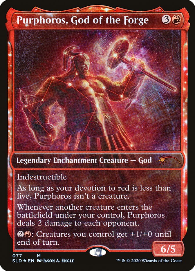 Purphoros, God of the Forge [Secret Lair Drop Series] | Odin's Place