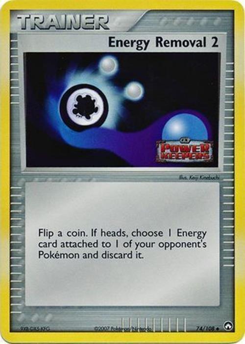 Energy Removal 2 (74/108) (Stamped) [EX: Power Keepers] | Odin's Place