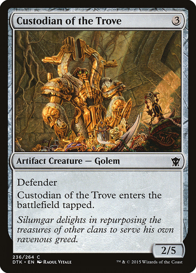 Custodian of the Trove (236) [Dragons of Tarkir] | Odin's Place