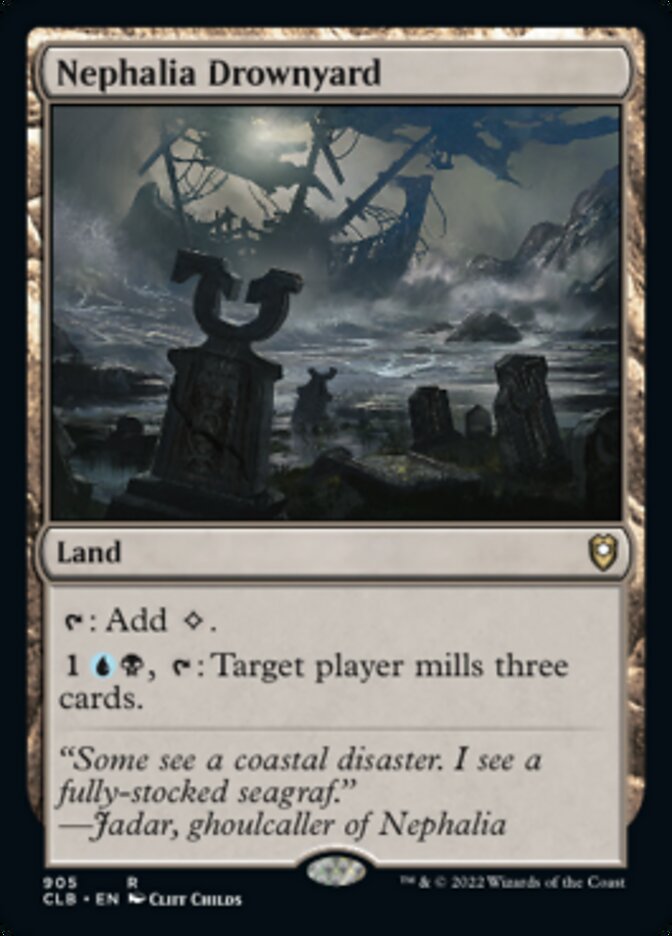 Nephalia Drownyard [Commander Legends: Battle for Baldur's Gate] | Odin's Place