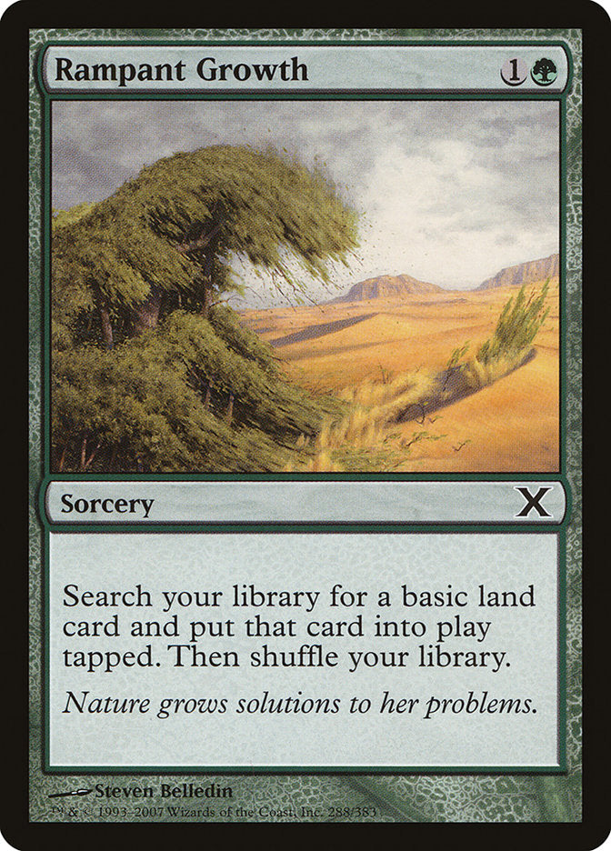 Rampant Growth (288) [Tenth Edition] | Odin's Place