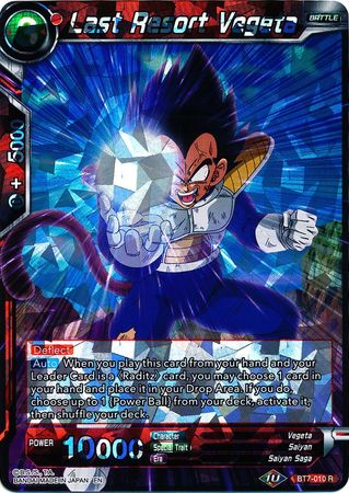 Last Resort Vegeta (BT7-010) [Assault of the Saiyans] | Odin's Place