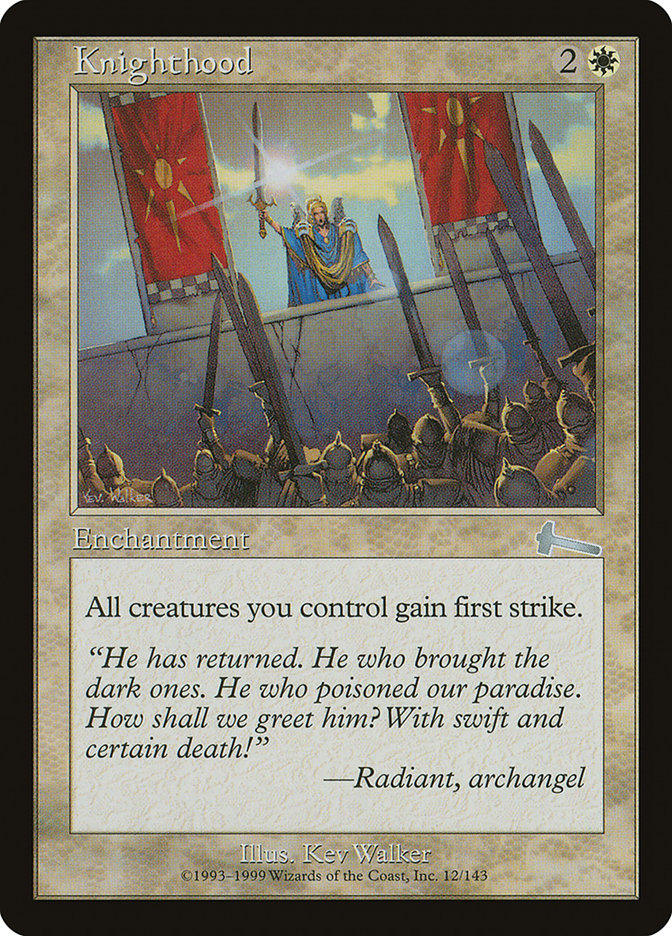 Knighthood (12) [Urza's Legacy] | Odin's Place