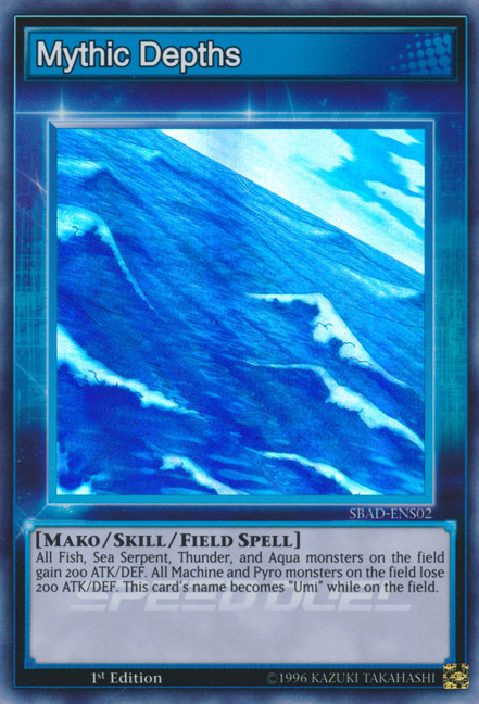 Mythic Depths [SBAD-ENS02] Super Rare | Odin's Place