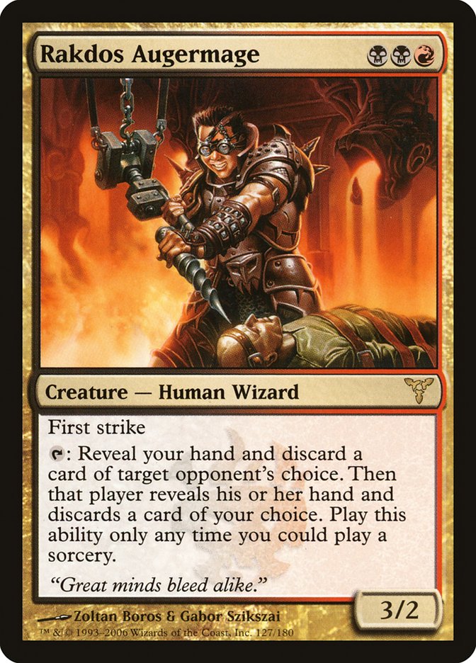Rakdos Augermage (127) [Dissension] | Odin's Place