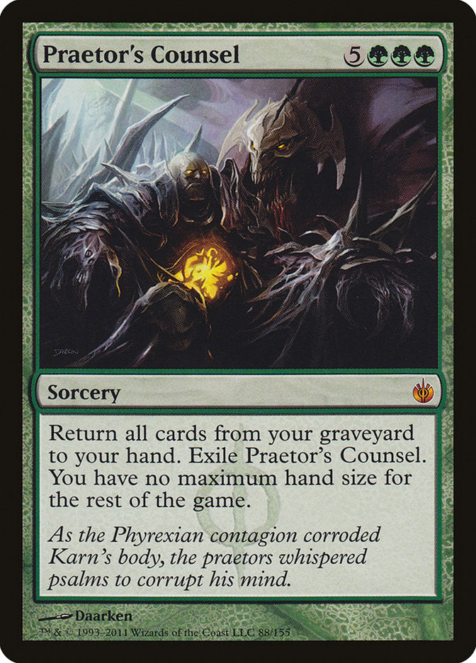 Praetor's Counsel (88) [Mirrodin Besieged] | Odin's Place