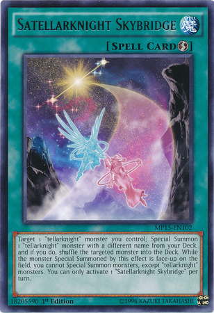 Satellarknight Skybridge [MP15-EN102] Rare | Odin's Place
