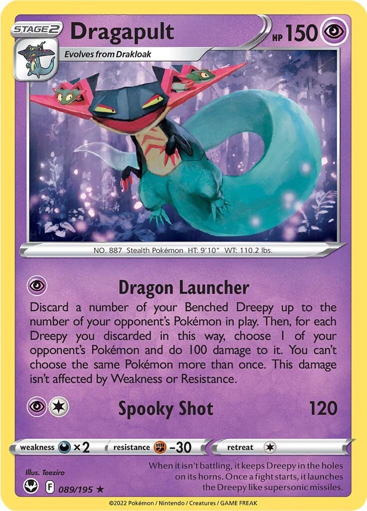 Dragapult (089/195) [Sword & Shield: Silver Tempest] | Odin's Place