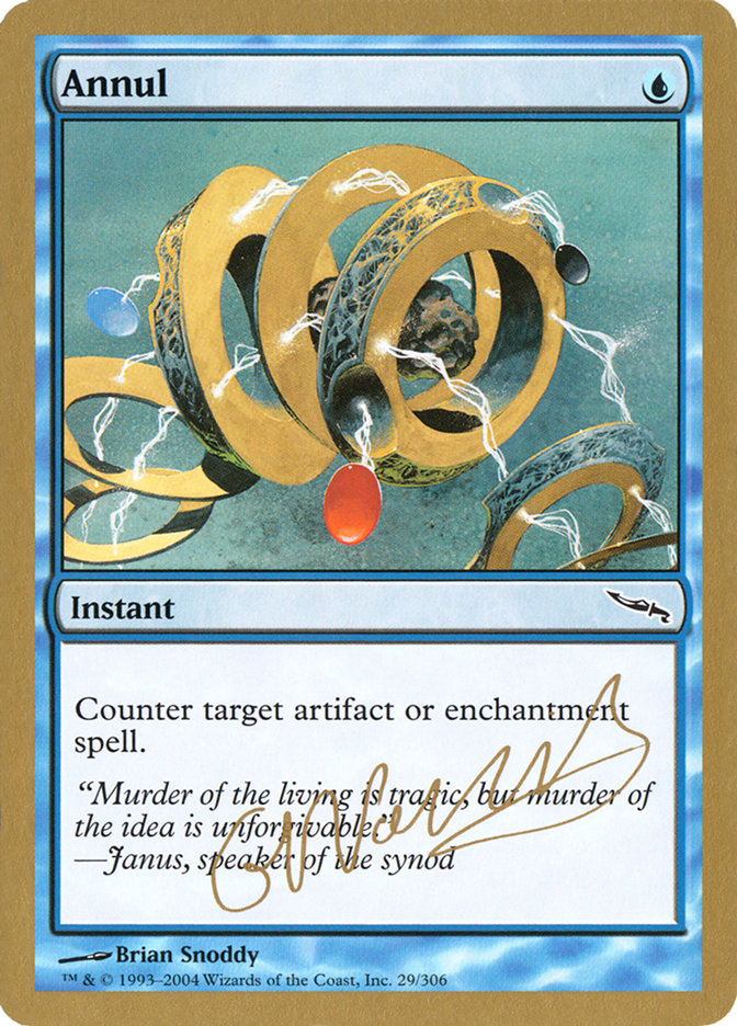Annul (Gabriel Nassif) [World Championship Decks 2004] | Odin's Place