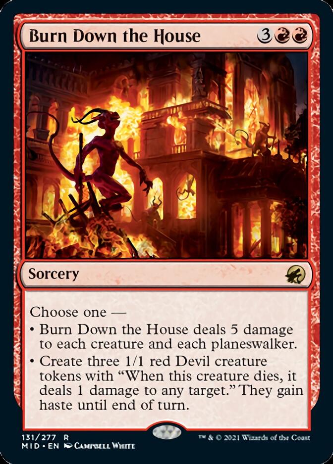 Burn Down the House [Innistrad: Midnight Hunt] | Odin's Place