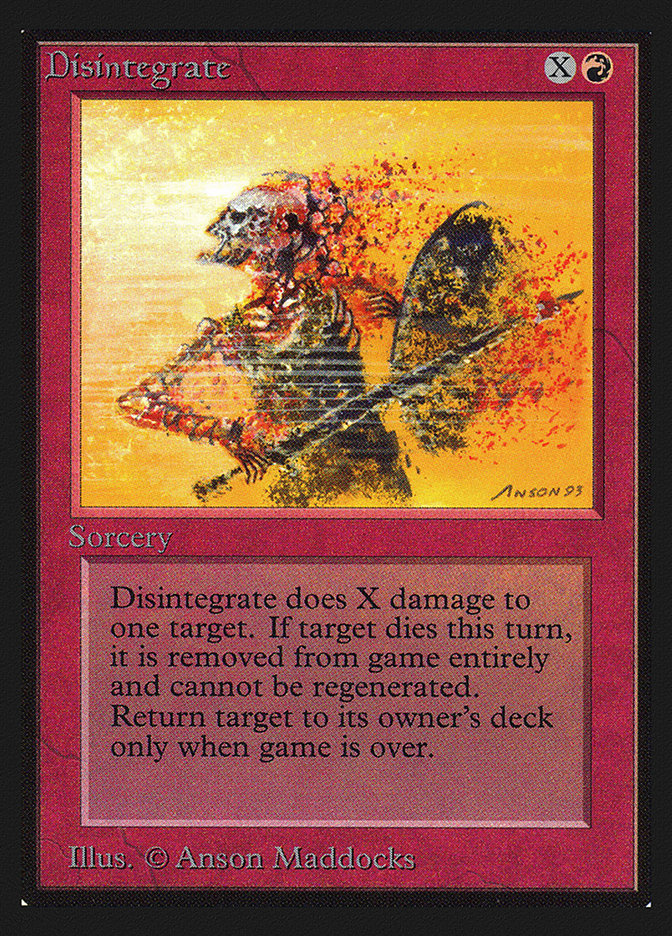 Disintegrate [International Collectors' Edition] | Odin's Place
