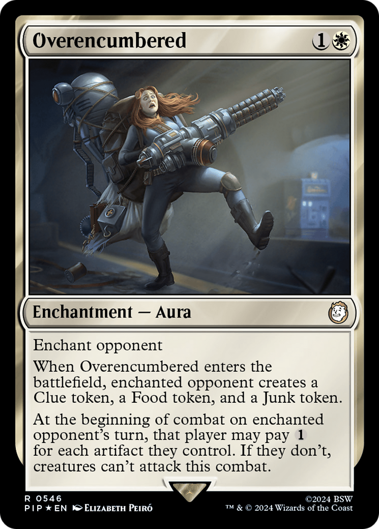 Overencumbered (Surge Foil) [Fallout] | Odin's Place