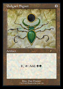Golgari Signet (Retro) [Secret Lair Drop Series] | Odin's Place