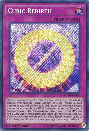 Cubic Rebirth [MVP1-ENS43] Secret Rare | Odin's Place