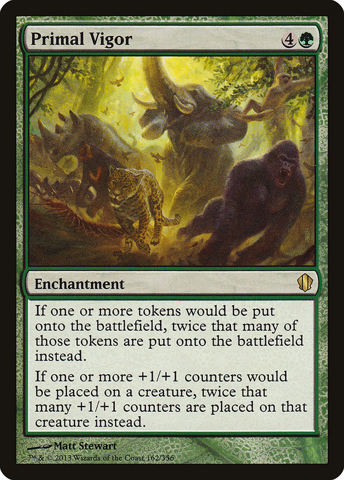 Primal Vigor (162) [Commander 2013] | Odin's Place