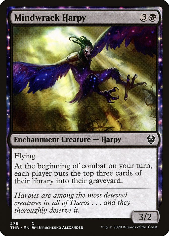 Mindwrack Harpy [Theros Beyond Death] | Odin's Place