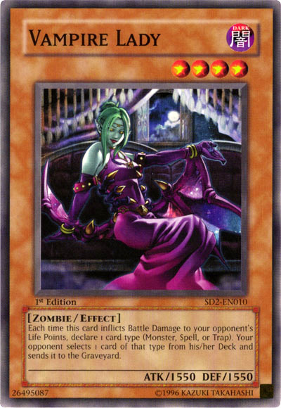 Vampire Lady [SD2-EN010] Common | Odin's Place