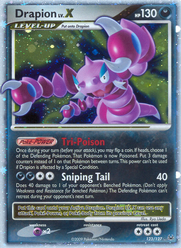 Drapion LV.X (123/127) [Platinum: Base Set] | Odin's Place
