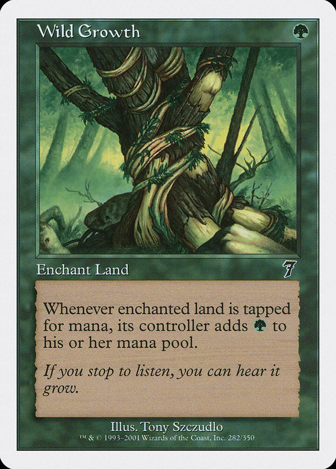 Wild Growth (282) [Seventh Edition] | Odin's Place