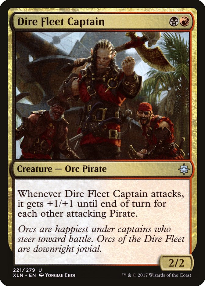 Dire Fleet Captain (221) [Ixalan] | Odin's Place