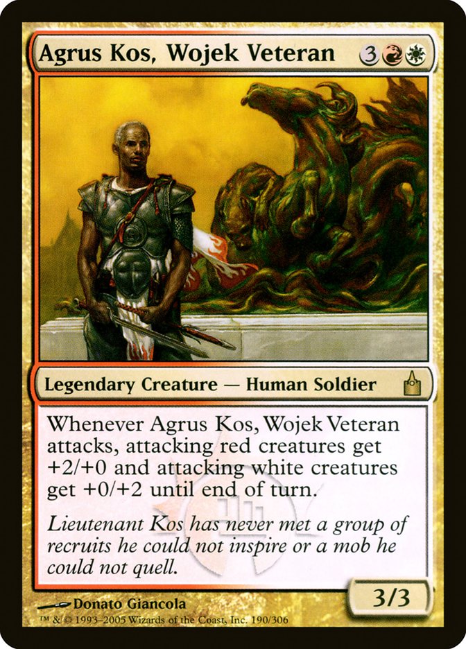 Agrus Kos, Wojek Veteran (190) [Ravnica: City of Guilds] | Odin's Place