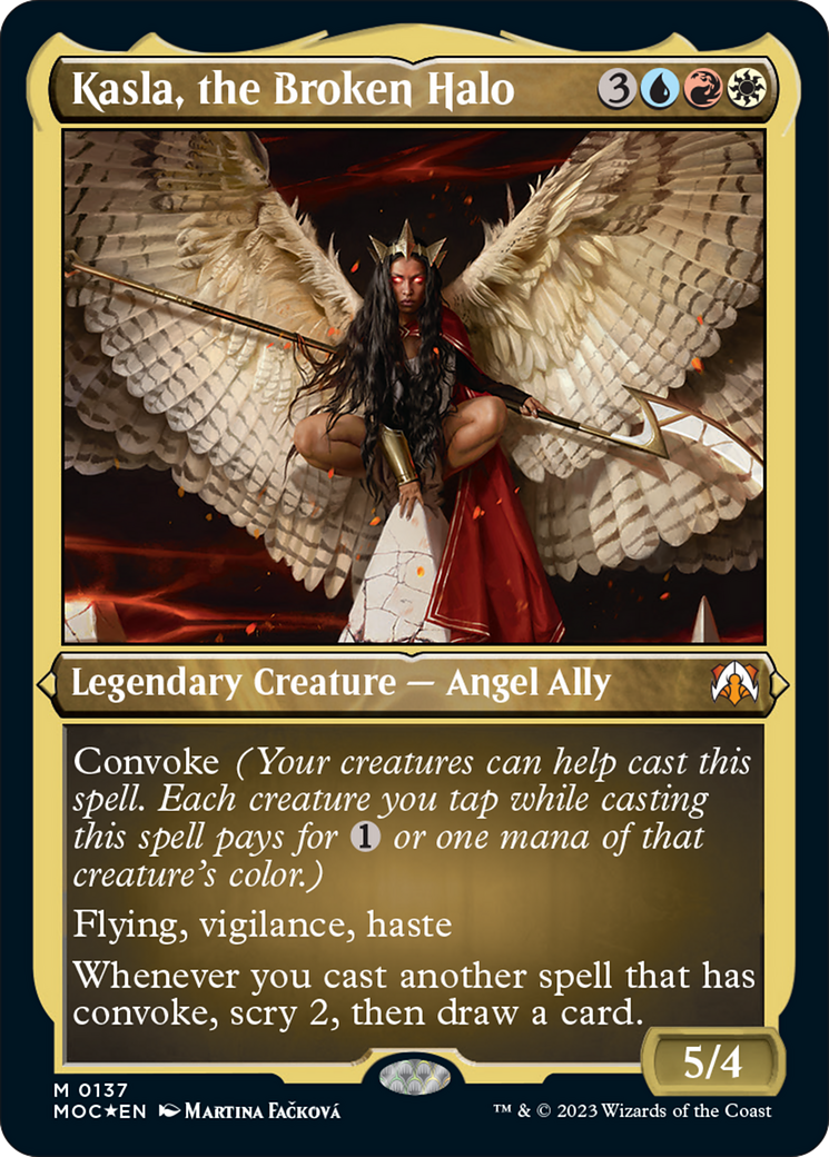 Kasla, the Broken Halo (Display Commander) [March of the Machine Commander] | Odin's Place