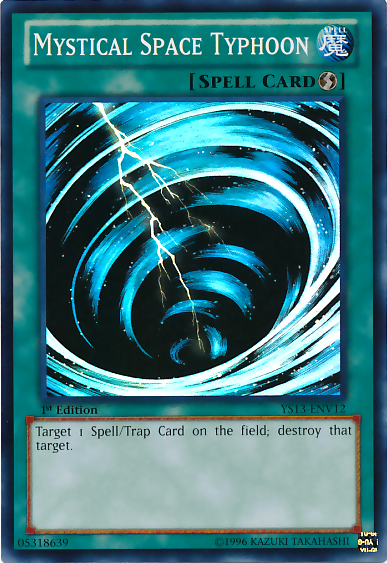 Mystical Space Typhoon [YS13-ENV12] Super Rare | Odin's Place