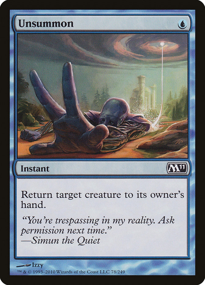 Unsummon (78) [Magic 2011] | Odin's Place