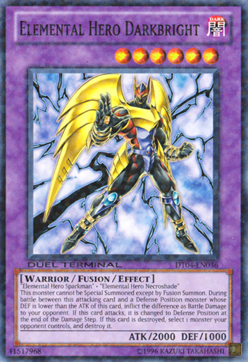 Elemental Hero Darkbright [DT04-EN036] Common | Odin's Place