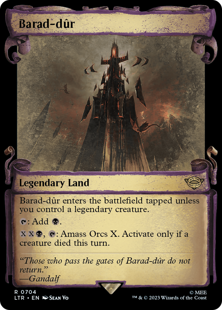 Barad-dur [The Lord of the Rings: Tales of Middle-Earth Showcase Scrolls] | Odin's Place