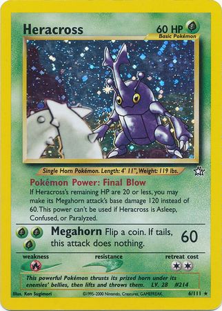 Heracross (6/111) [Neo Genesis Unlimited] | Odin's Place