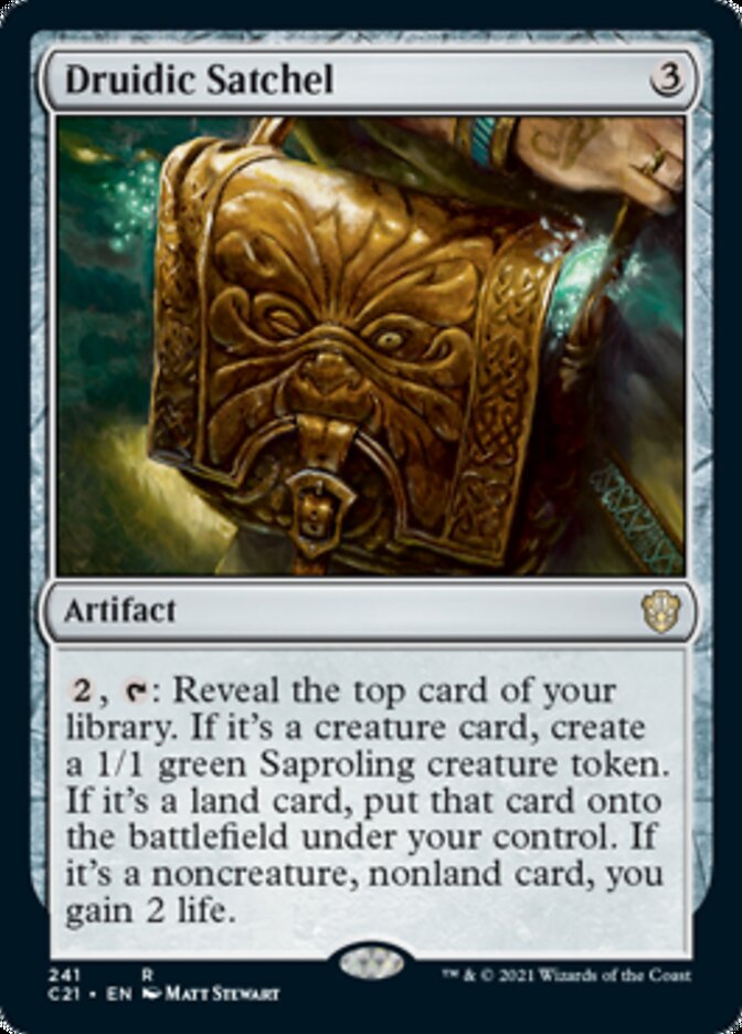 Druidic Satchel [Commander 2021] | Odin's Place