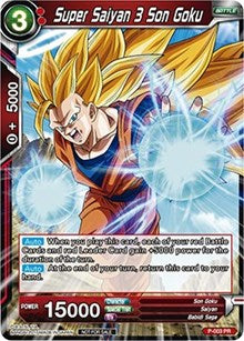 Super Saiyan 3 Son Goku (Non-Foil Version) (P-003) [Promotion Cards] | Odin's Place